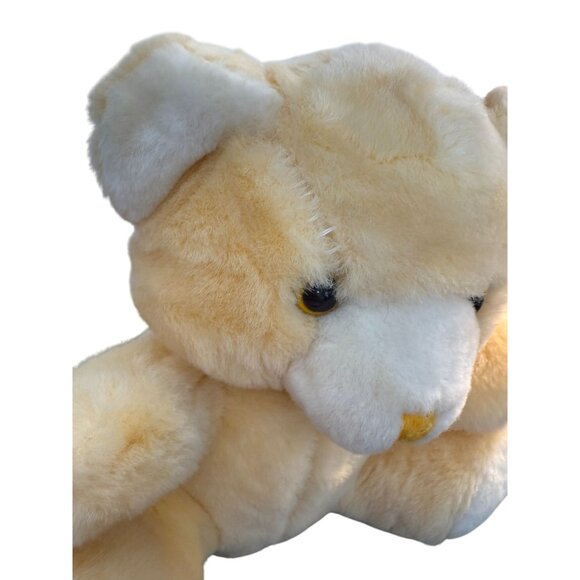 Crib Pals Vintage 1988 Yellow Wind up Musical Teddy Bear Plush WORKS - Picture 9 of 10